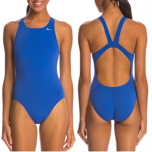 nike blue swimsuit